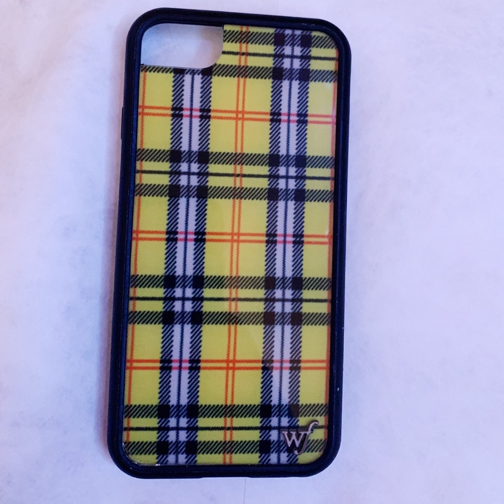 yellow iphone 7/7s case